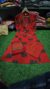 Alternative view of Red Elephant Print Cotton Kurti Set with Dupatta