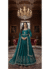 Elegant Teal Green Japan Satin Anarkali Set with Dupatta