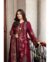 Regal Maroon Embroidered Silk Suit with Dupatta